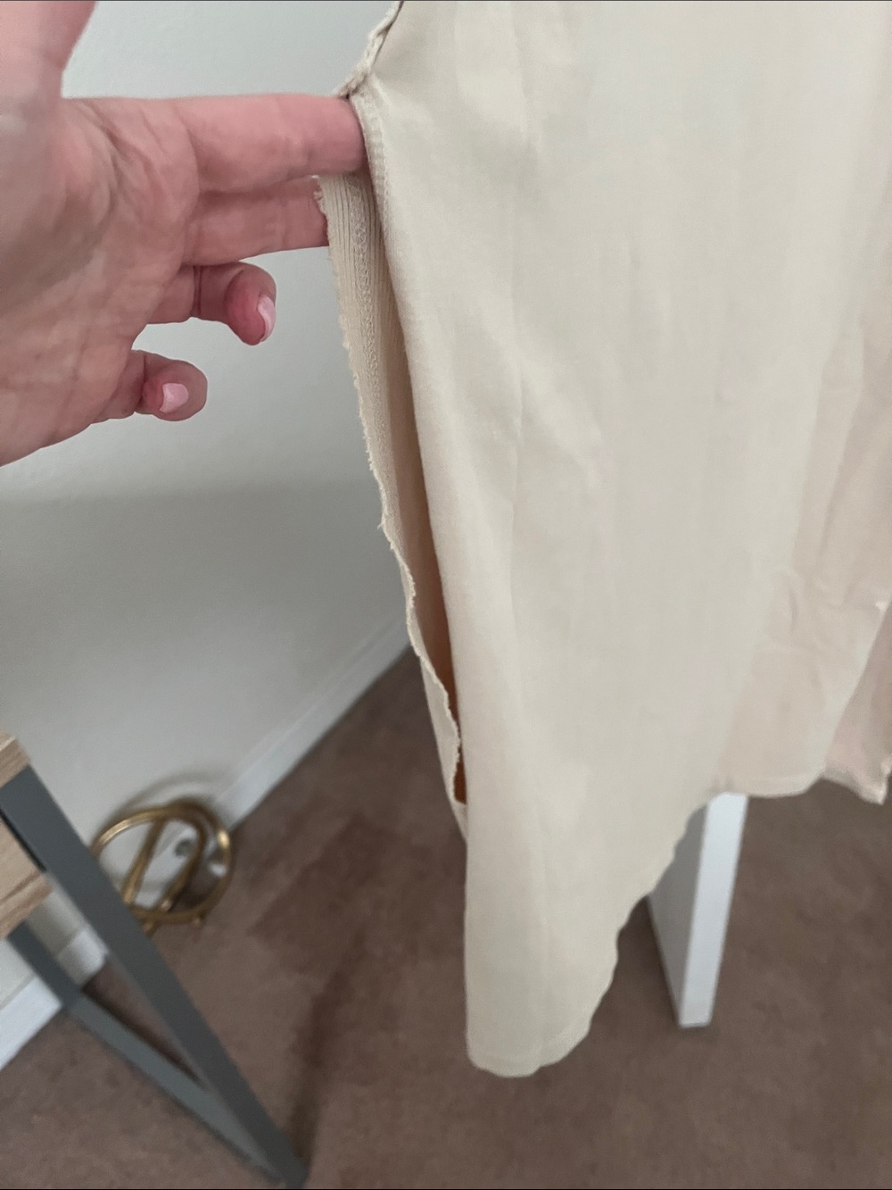 FP Movement by Free People Cream Maxi Tank Dress - Picture 8 of 8